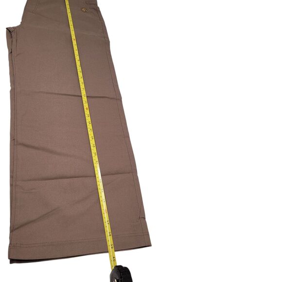 Women's Brown Wide Leg Pants Size X-Large Loose Baggie Casual Trousers - Picture 11 of 13